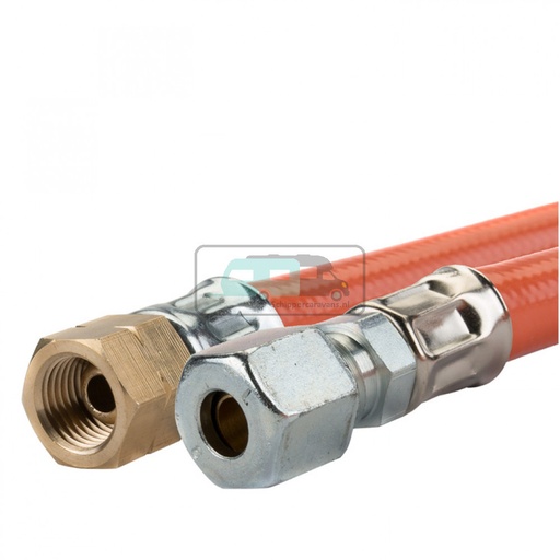 [OCS_0717055] GOK Gasslang met Wartel 1/4LiBi x 8 40cm >2030