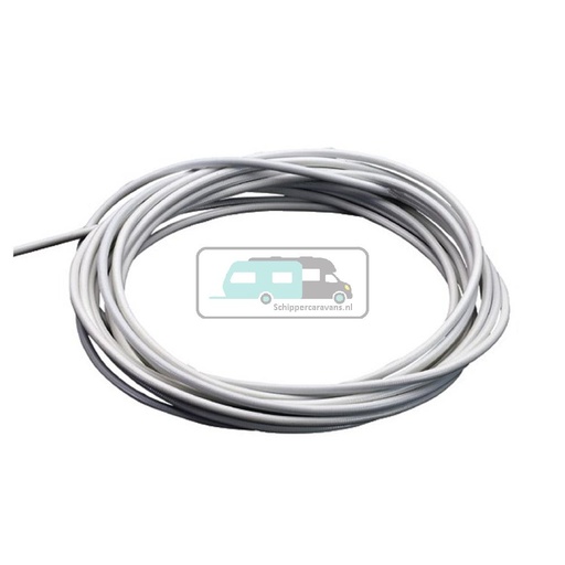 [OCS_A0033329L] Gordijnspiraal kunststof Wit à 5 meter