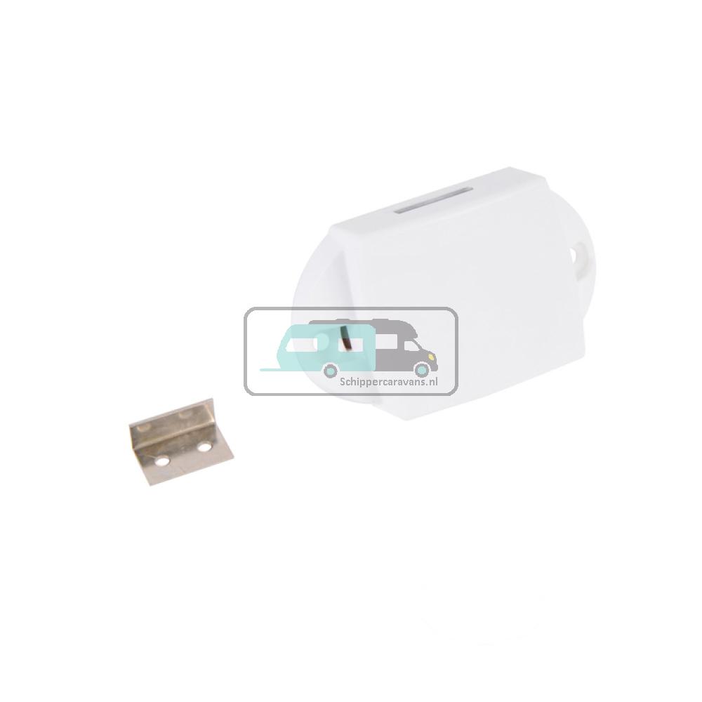 [OCS_A0034883L] Drukknopslot Eenzijdig Bedienbaar Wit