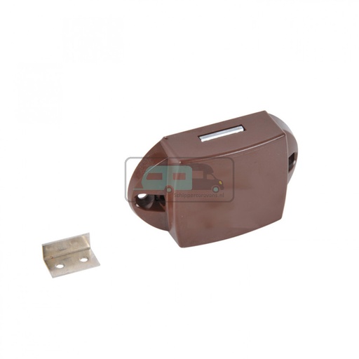 [OCS_0803006B] Drukknopslot Eenzijdig Bedienbaar Bruin