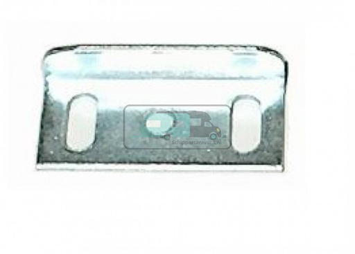 [OCS_0803023] Metalen Schootplaat Geknikt 30x14x6mm