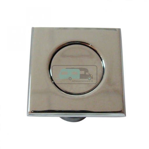 [OCS_0803026] Pushlock Vierkant Glanzend Chroom