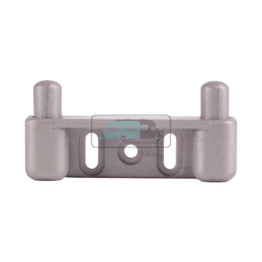 [OCS_0803047B] Sluithaak Kastklep 53x25mm Grijs