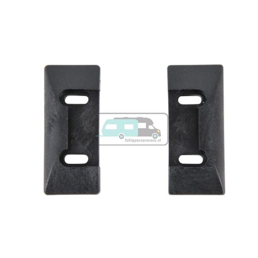 [OCS_A0033348L] Meubelgreep Sluitstuk voor Combi-Line Zwart 9mm 2st.