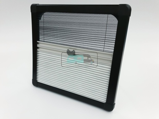 [OCS_A0035065] Horrex Rechte Duo Plissé R5000 Zwart 594x499