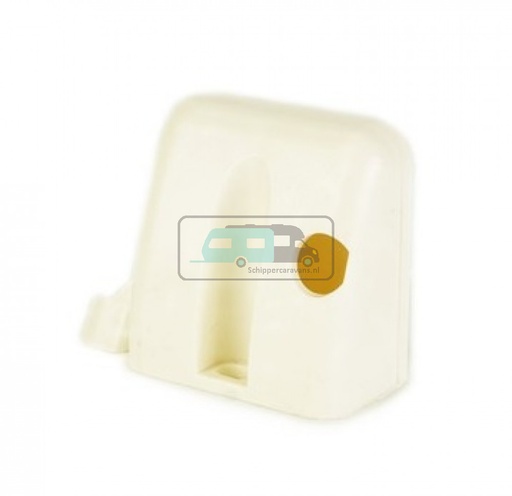 [OCS_0816101] Remiflair 1 Eindkap met Bevestiging Rechts Crèmewit