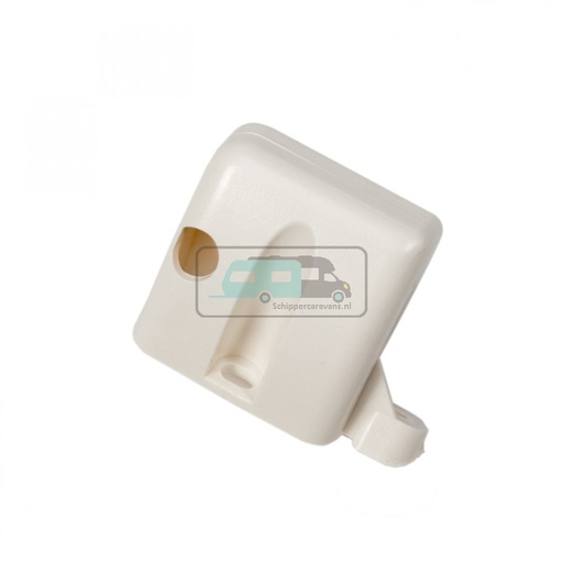 [OCS_0816102] Remiflair 1 Eindkap met Bevestiging Links Crèmewit