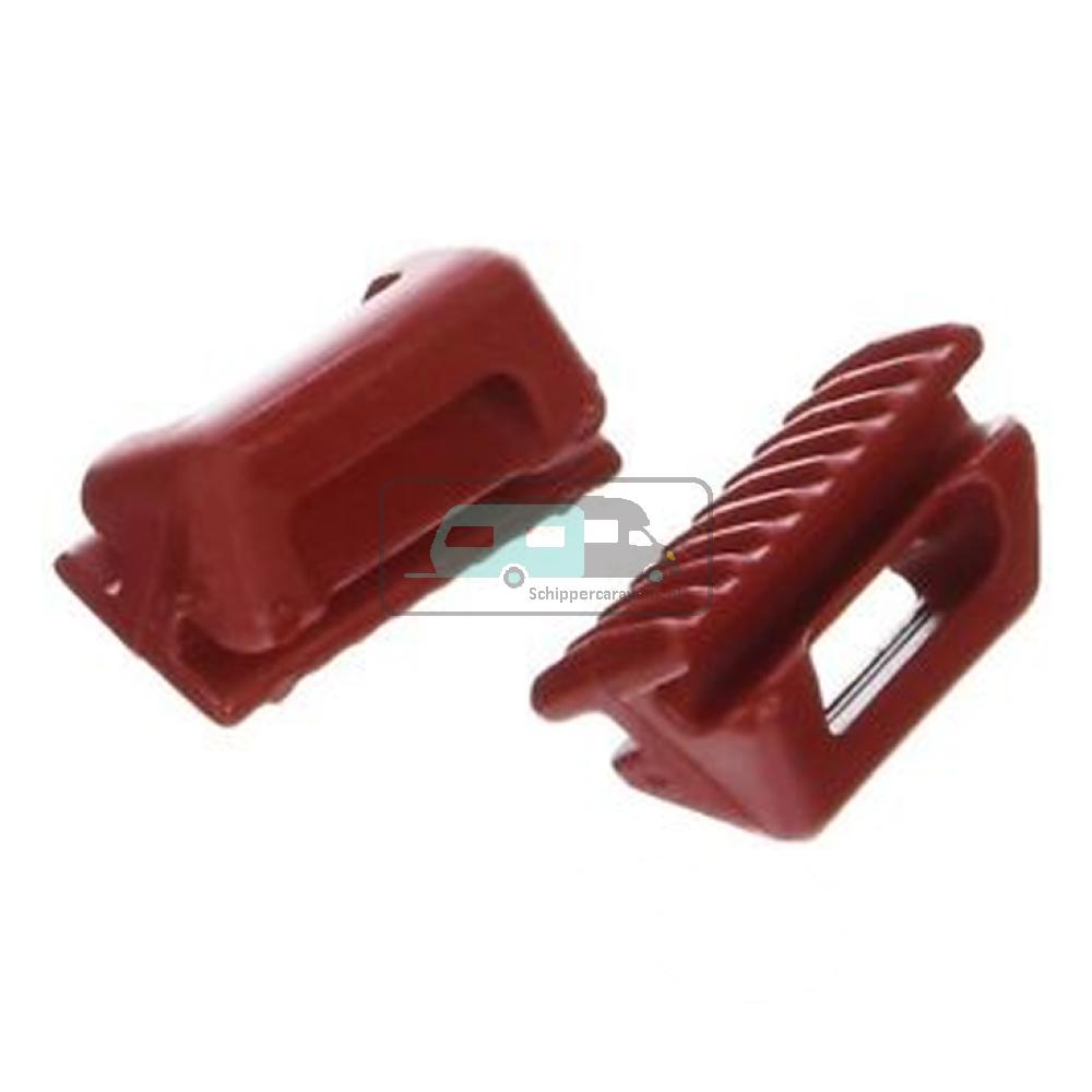 [OCS_A9905588L] Fiamma Kunststof clip voor bindriem onderin fietsgoot.