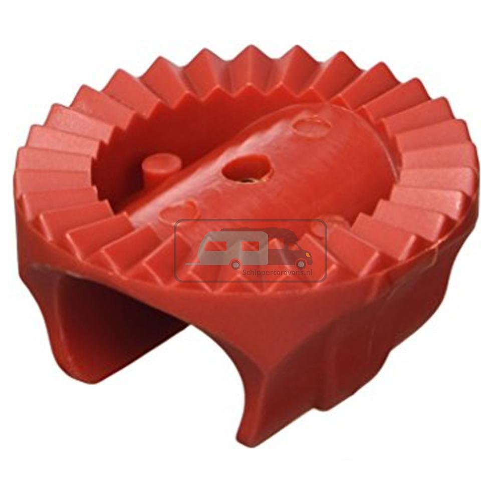 [OCS_A9905589L] Fiamma Getande klem voor XLA fietsdrager.  rood.