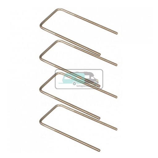 [OCS_A9900904L] Fiamma U beugel t.b.v. XLA fietsdrager 4 stuks