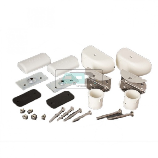 [OCS_0902034] Fiamma Wandbevestiging onder. Compleet set 2 stuk