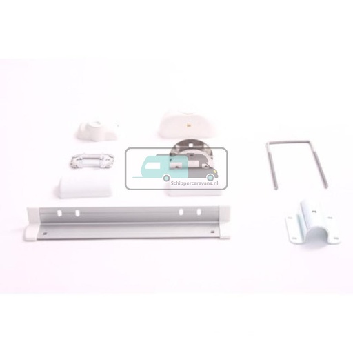 [OCS_A9905194] Fiamma Wandbevestiging boven. Compleet set 2 stuk