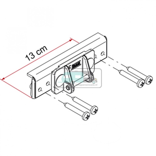 [OCS_0902104] Fiamma Kit Dethleffs >2010 98656-725