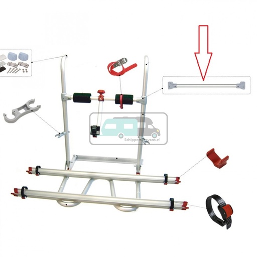 [OCS_0902144] Fiamma Carry-Bike UL Tussen Buis Fietsenrek