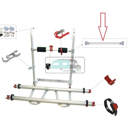 [OCS_A9900562] Fiamma Carry-Bike UL Tussen Buis Fietsenrek