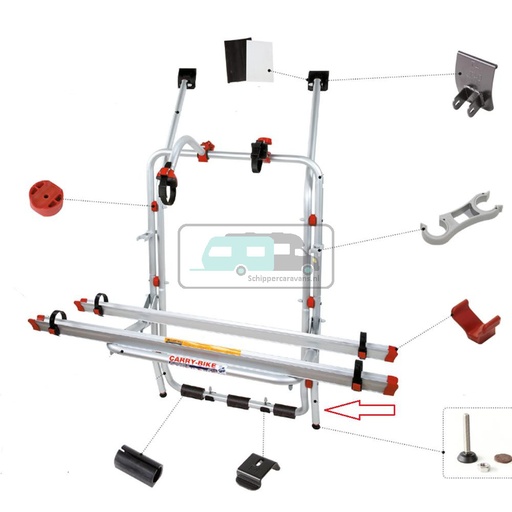 [OCS_0902168] Fiamma Carry-Bike VW T4 Onderbeugel