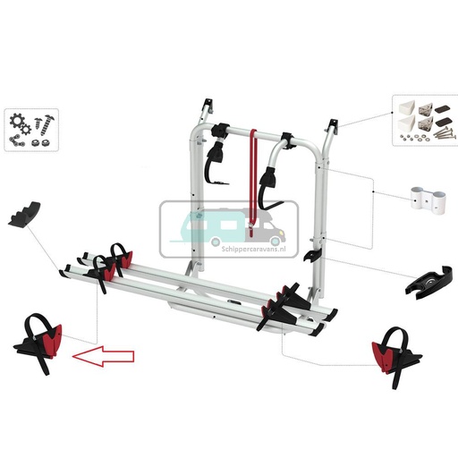 [OCS_0902177] Fiamma Carry-Bike Garage Wielklem Links