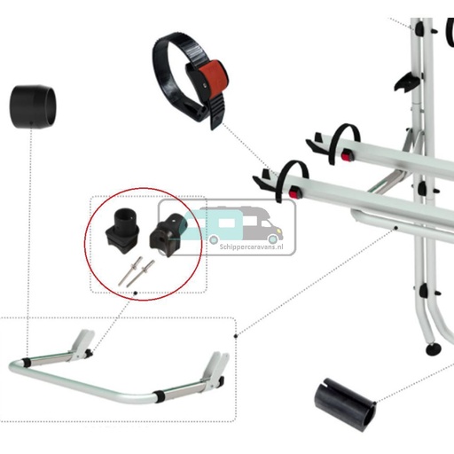 [OCS_A0024566] Fiamma Carry-Bike Bull Shock Absorber Mercedes Vito 2st