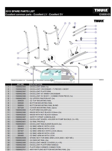 [OCS_A9902486] Thule Excellent arm