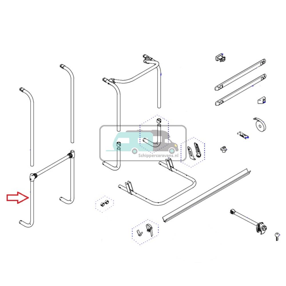 [OCS_A0024841] Thule Excellent crossbar + T-pieces + body
