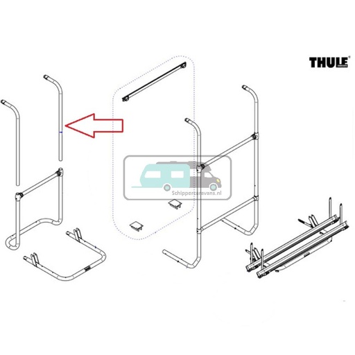 [OCS_A9902489] Thule Sport G2 Tour Arm