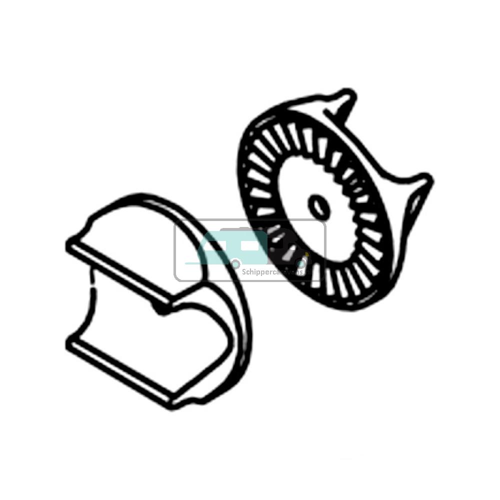 [OCS_A9902636] Thule Sport G2 Getande Klem 2st.