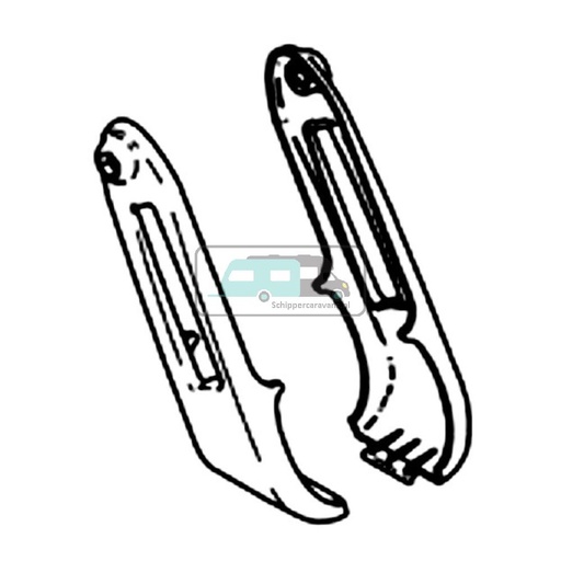 [OCS_A9902536] Thule Elite G2 hinge covers black (1l+1r)