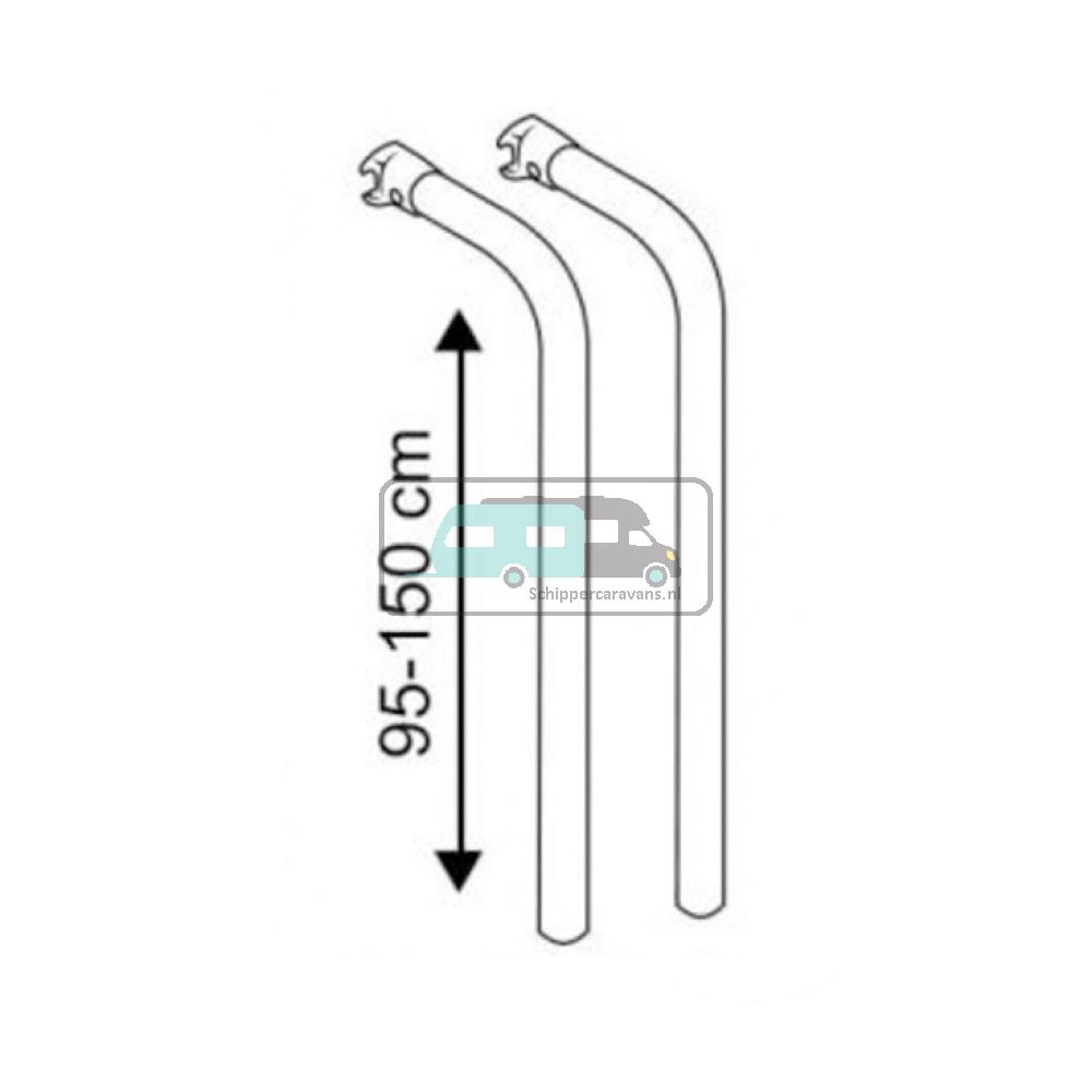 [OCS_A0001691] Thule Lift V16 Optionele set hoogte 95-150cm