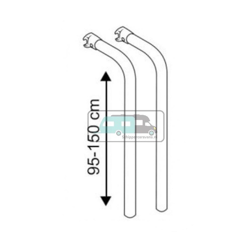 [OCS_A0001691] Thule Lift V16 Optionele set hoogte 95-150cm