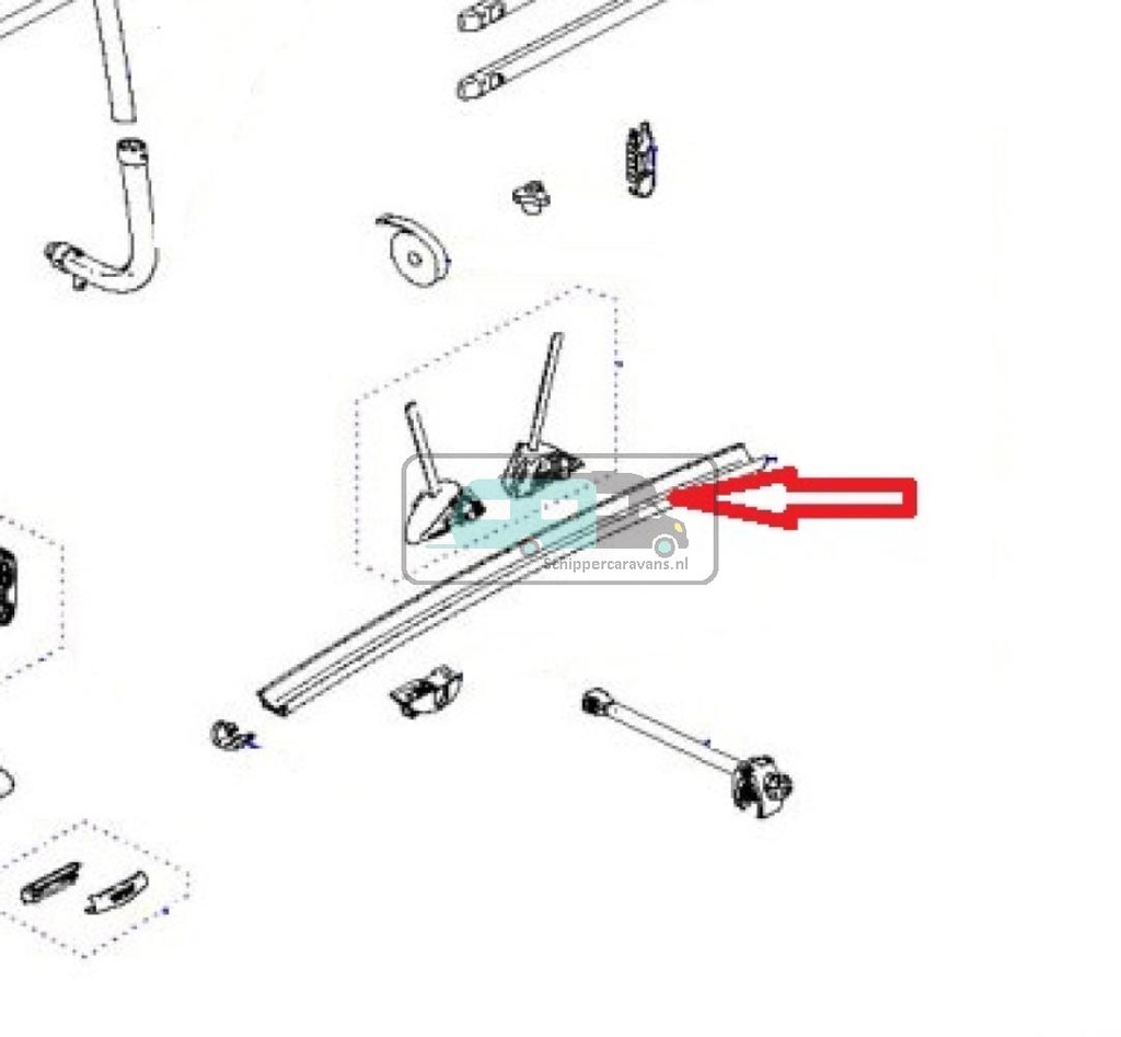 [OCS_A9904387] Thule G2 Rail Profiel