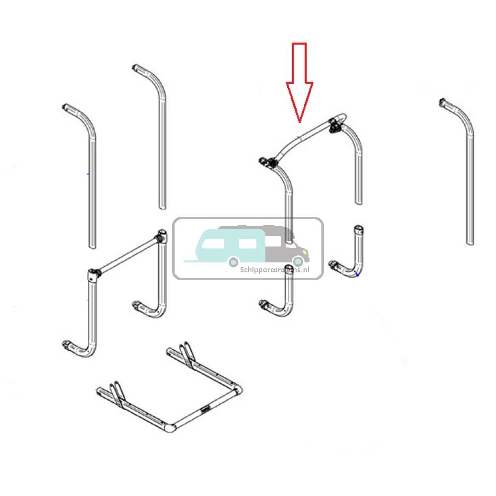 [OCS_A9902483] Thule Elite G2 SV arms + crossbar 1500602638