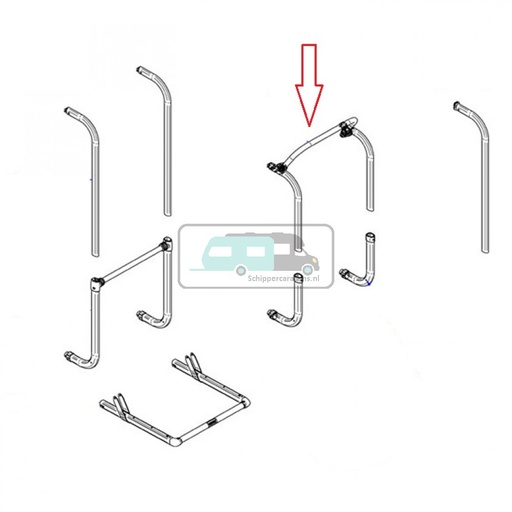[OCS_0906178] Thule Elite G2 SV arms + crossbar 1500602638