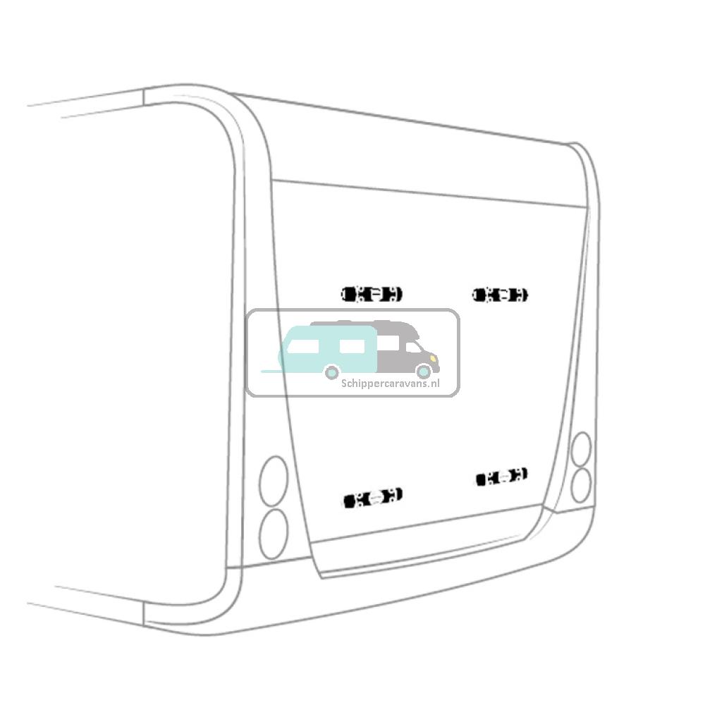 [OCS_A0025399] Thule adapter 4-punt montage Euramobil MI3