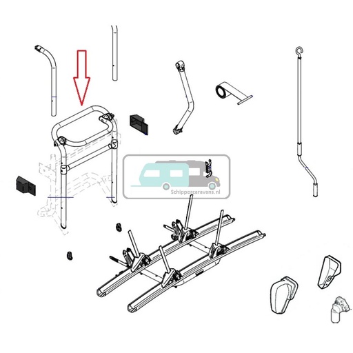 [OCS_A0023756] Thule Lift V16 Supporting Frame