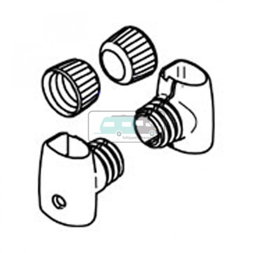 [OCS_0906203] Thule G2 Elite Oval T-stuk links en rechts 1500602631