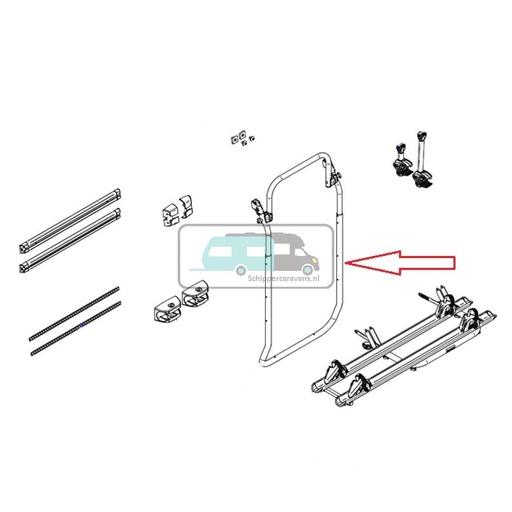 [OCS_A9904502] Thule Elite VAN XT Frame 