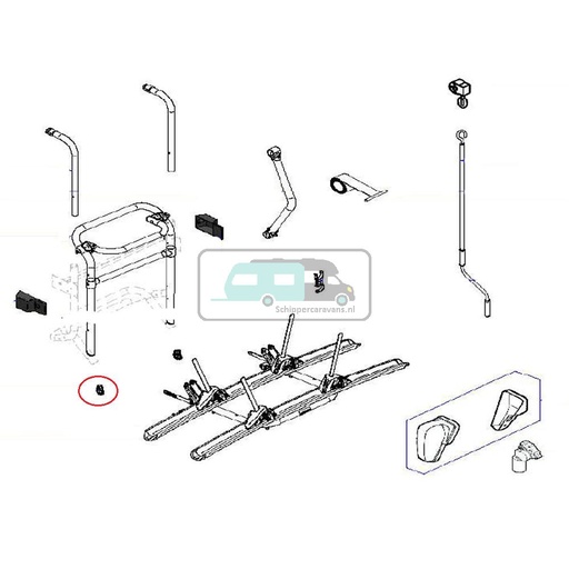 [OCS_0906244] Thule Lift V16 Stop Buis 40ᴼ