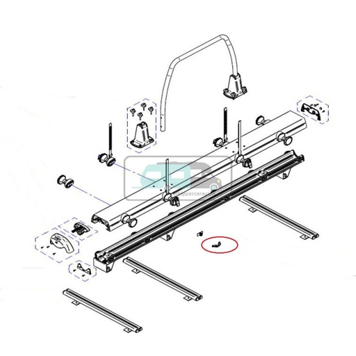 [OCS_0906246] Thule VeloSlide Wheel Guide 