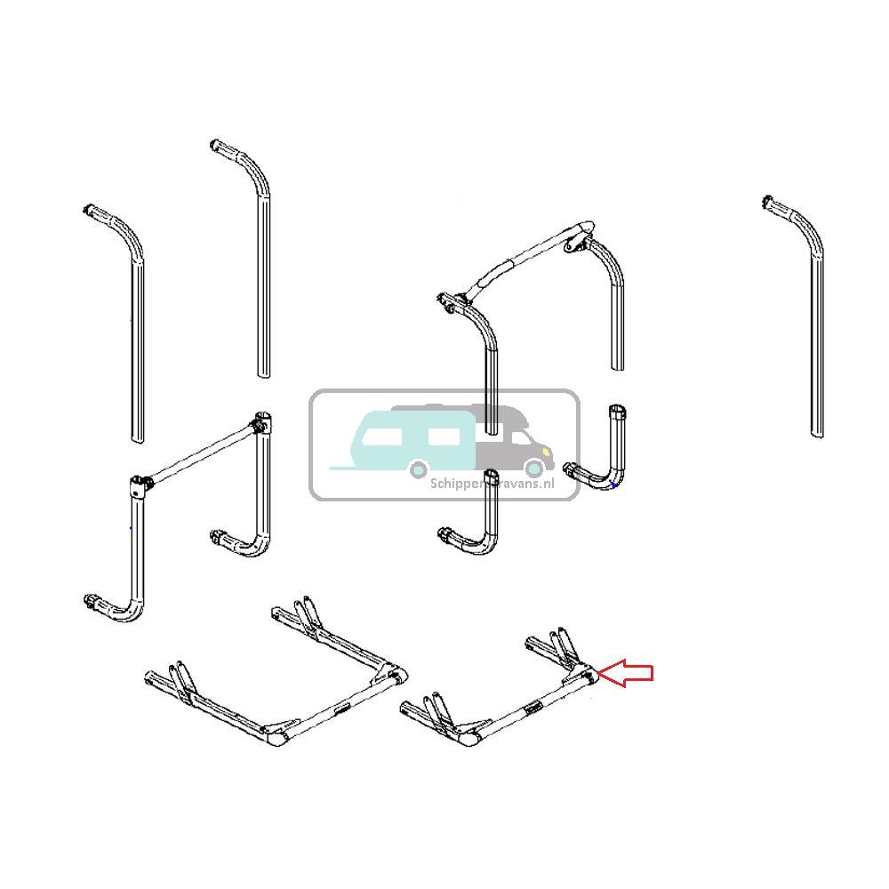 [OCS_A0028168] Thule Elite G2 One Bike Platform zonder Rail 
