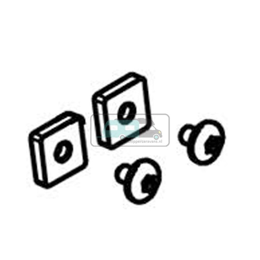 [OCS_0906266] Thule Mountingrail Connection 4st.