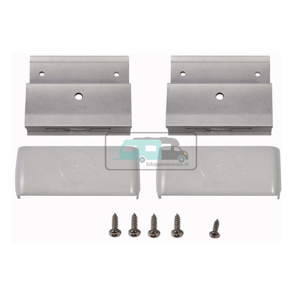 [OCS_A9902715] Thule Roof Rack Bevestigingskappen Grijs