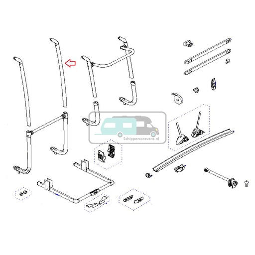 [OCS_0906304] Thule Excellent Arm Black (1x)