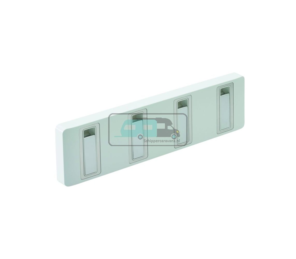 [OCS_A0033383] Kapstok Uitklapbaar 4-Haaks ND-Design