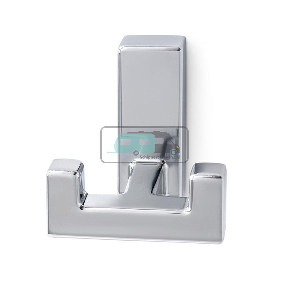 [OCS_A0033455L] Kapstok 2-Haaks Hoogglans Chroom