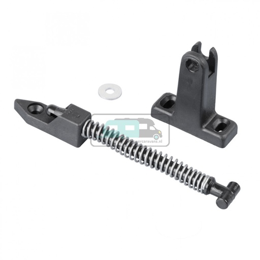 [OCS_1116005B] Kastklepuitzetter met Veer Zwart