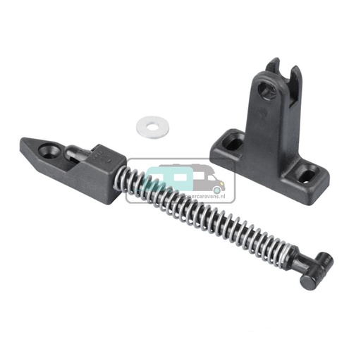 [OCS_A0037367L] Kastklepuitzetter met Veer Zwart