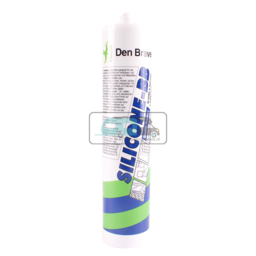 [OCS_A0037128] Den Braven Siliconenkit BB+Sanitair Transparant-Grijs 310ml