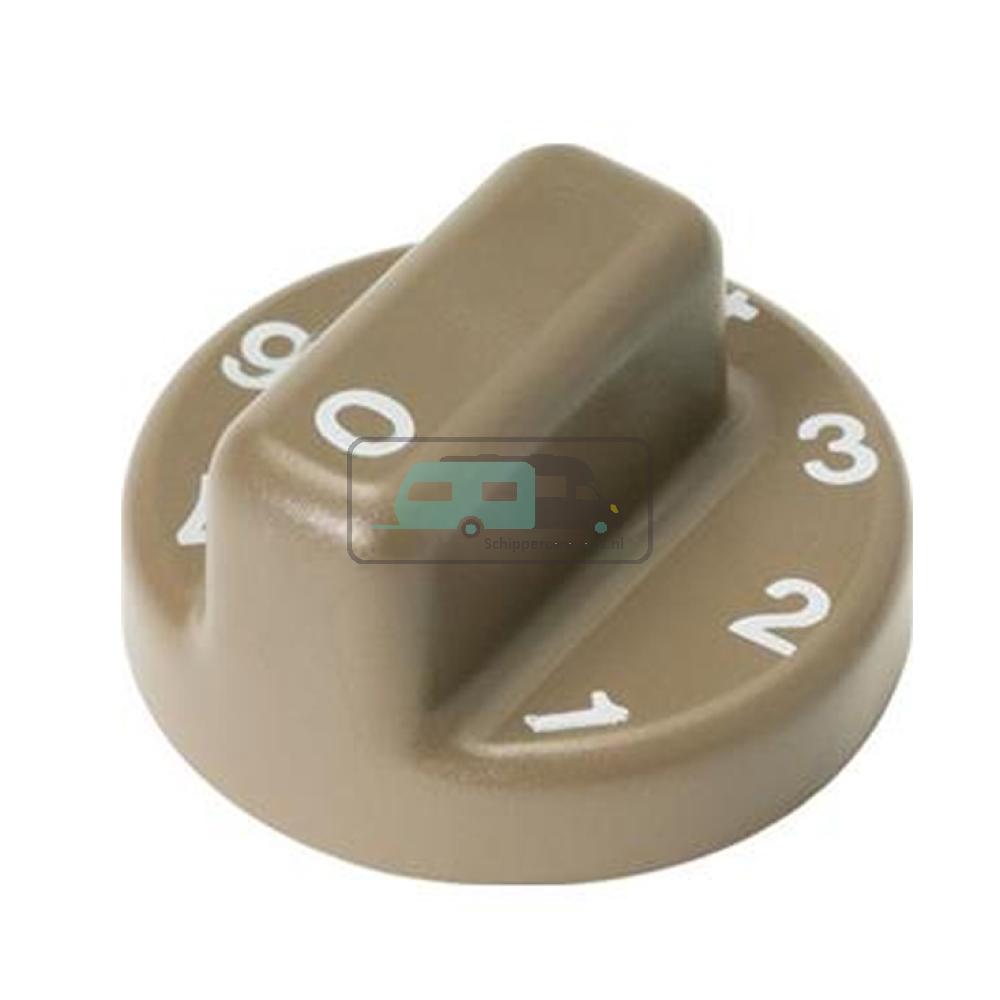 [OCS_A9907381] Dometic Thermostaatknop voor type RM 4200/4230. grijs/bruin.