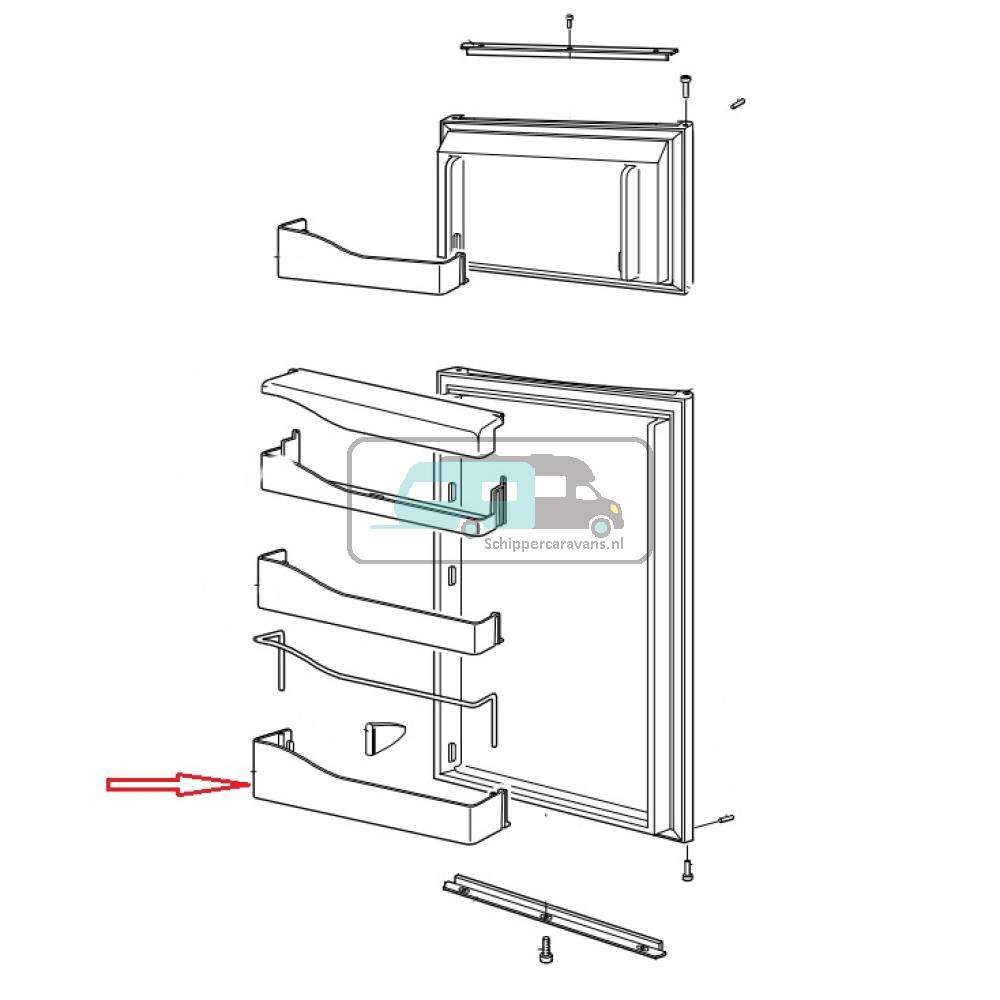 [OCS_A0030337] Dometic Deurrek RM 7505 2412077113