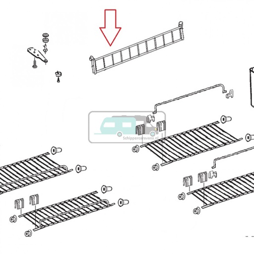 [OCS_1133247] Dometic Koelkastrek RM 7390L 2412738102
